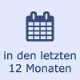 Piktogramm für Zeitraum In den letzten 12 Monaten ist ausgewählt